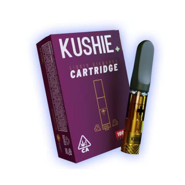 Kushie Gold 1G Liquid Diamonds Cartridge – Ice Cream Cake