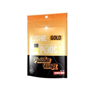 kushie gold pods 1g - peach rings