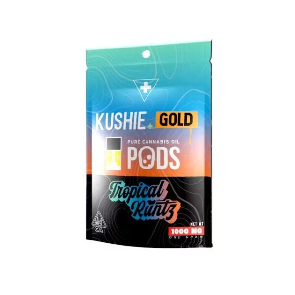 Kushie Gold Pods 1G - Tropical Runtz